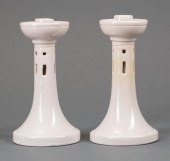 PAIR OF NEWCOMB COLLEGE ART POTTERY