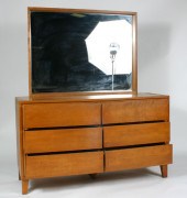 Russell Wright Conant Ball maple dresser