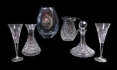 WATERFORD AND NACHTMANN CRYSTAL SERVINGWARE,