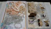 TWO TRAYS OF COSTUME NECKLACES 3200d4