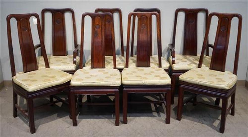 SET OF EIGHT CHINESE ROSEWOOD DINING 320732