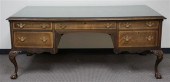 CHIPPENDALE STYLE MAHOGANY DESK  320bfe