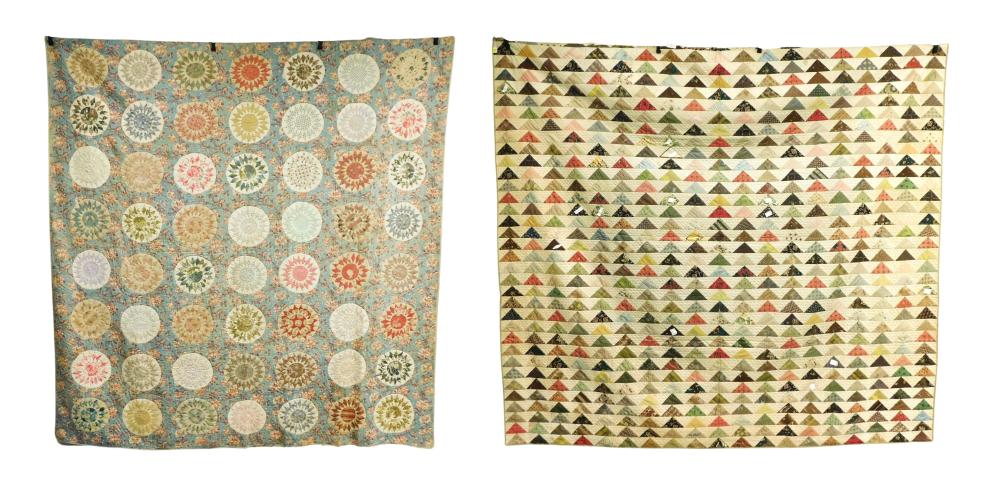TEXTILES TWO QUILTS THE FIRST 31e7f7
