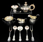 SILVER: ELEVEN PIECES OF BRITISH STERLING,