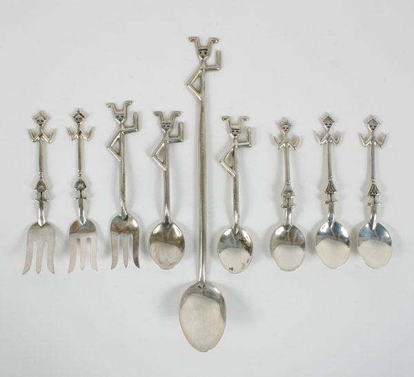 Native American sterling spoons 4fdc6