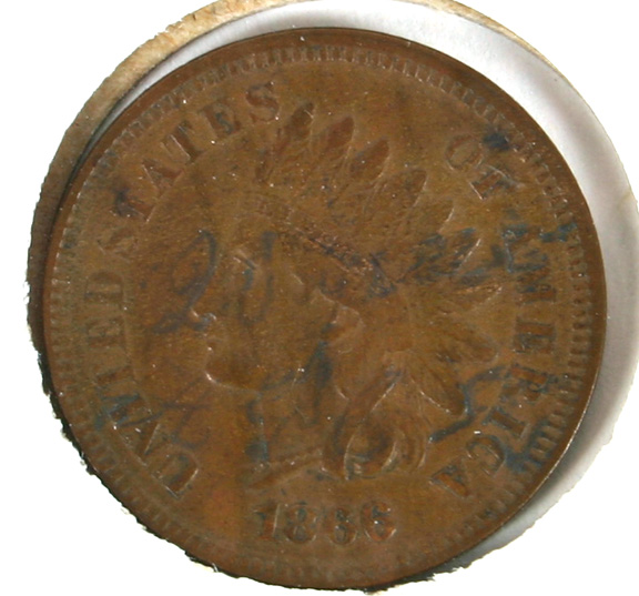 Price guide for 1866 Indian Head Cent Penny