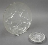 LALIQUE MOLDED GLASS SMALL BOWL 3220cd