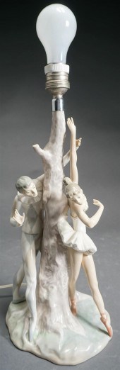 THE BALLERINA AND THE JESTER, LLADRO