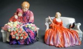 TWO ROYAL DOULTON FIGURES OF THE FLOWER