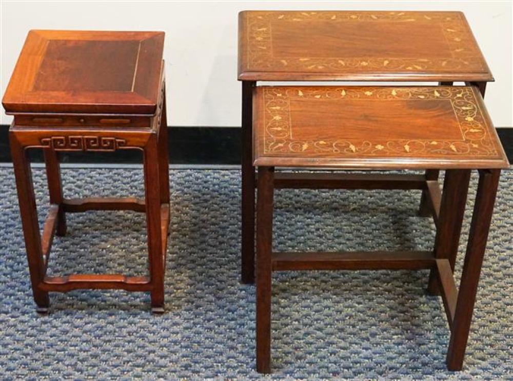 CHINESE ROSEWOOD SIDE TABLE AND 322a42