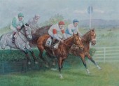 AFTER VERNON WOOTON, STEEPLE CHASE,