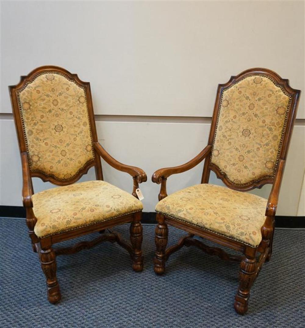 PAIR NEOCLASSICAL STYLE FRUITWOOD 323073