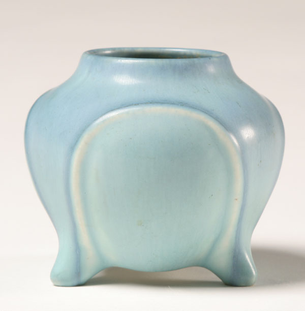 Rookwood 1924 three footed art pottery vase