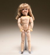 S.F.B.J. French bisque head bebe doll