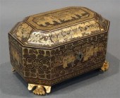 CHINESE EXPORT STYLE GILT DECORATED