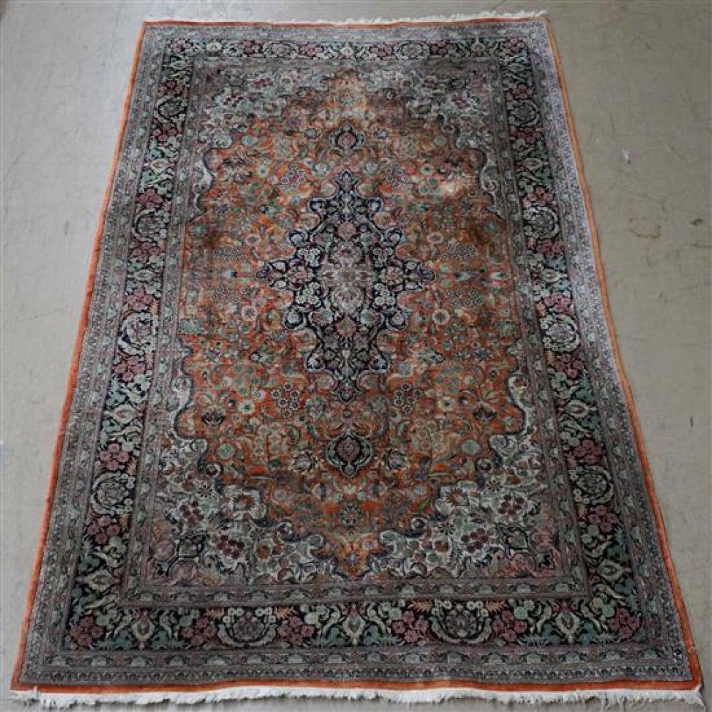 CHINESE SILK RUG 7 FT 11 IN X 32169b
