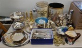 COLLECTION OF SILVER PLATE ARTICLES,