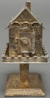 CONTINENTAL SILVER JUDAICA SPICE TOWER,