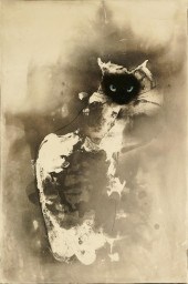 KAIKO MOTI (1921 - 1989): CAT1962; aquatint