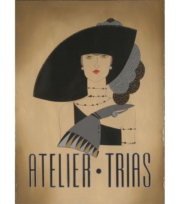  Atelier Trias serigraph French 50597