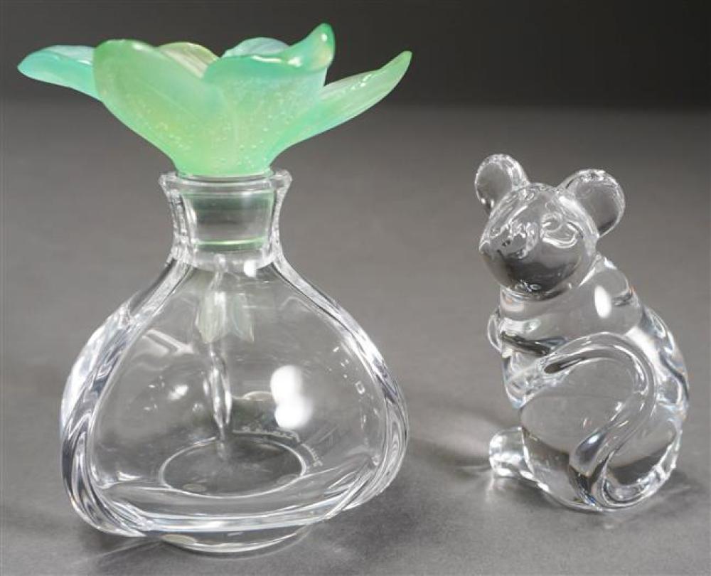 DAUM CRYSTAL PERFUME AND MOUSE  32383c