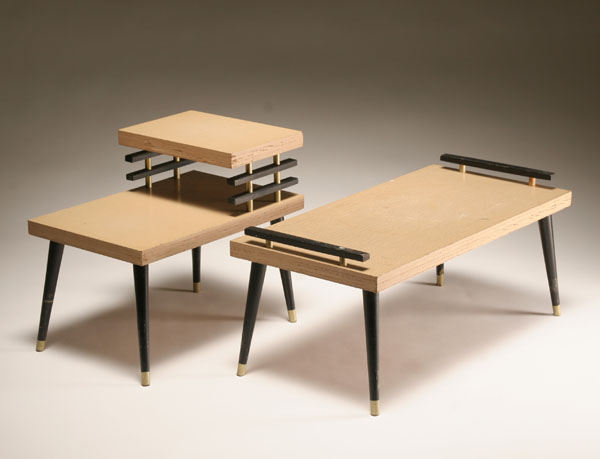 Salesman samples mid-century modern furniture;