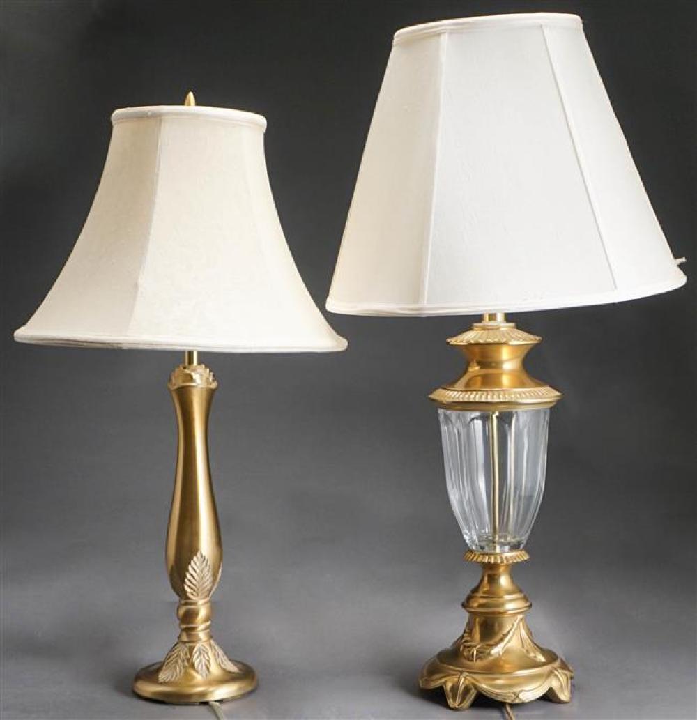 BRASS TABLE LAMP AND BRASS AND 323fbf