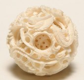 Chinese carved ivory dragon mystery