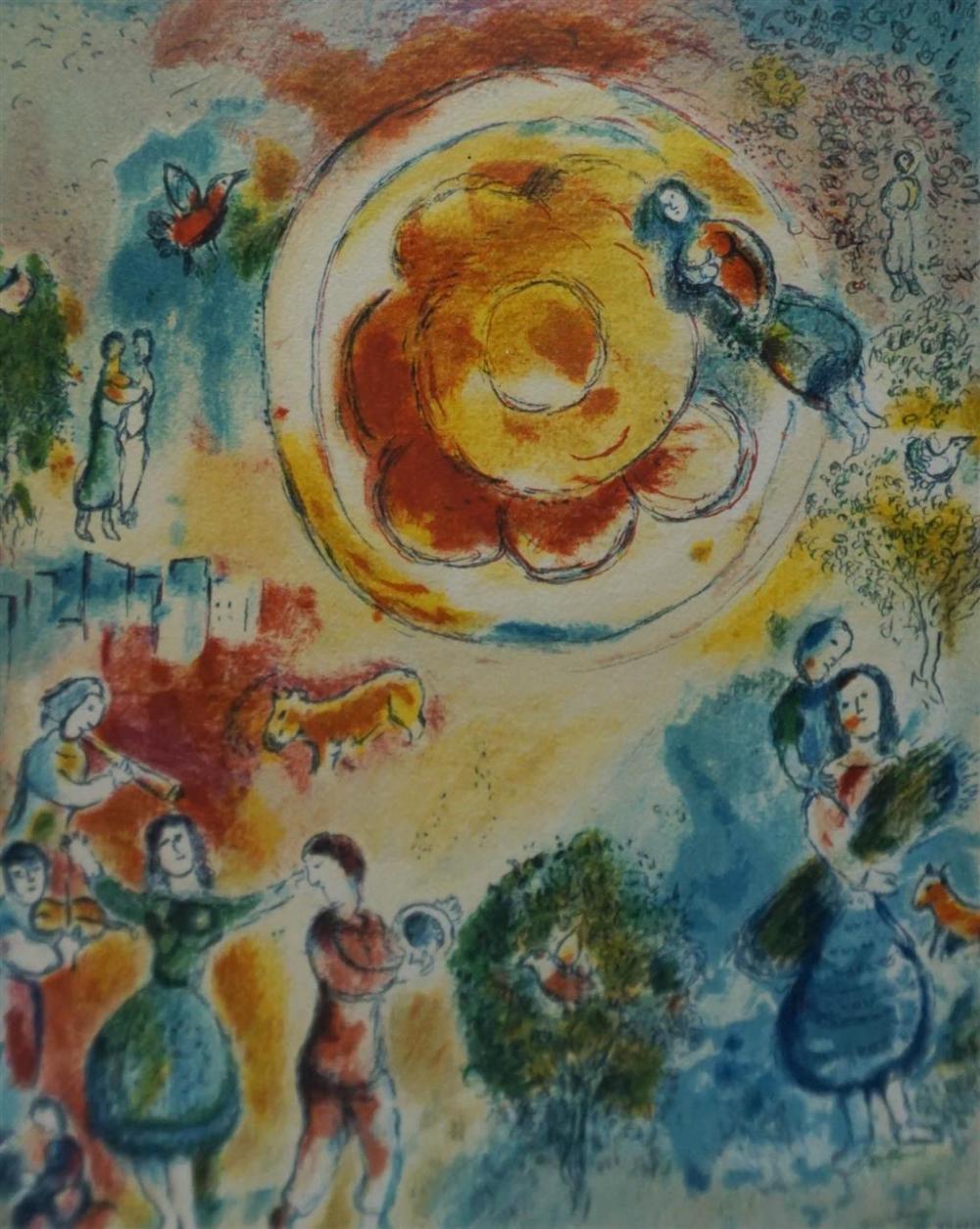 AFTER MARC CHAGALL ABSTRACT COLOR 3269ff