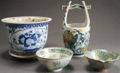 GROUP WITH SOUTHEAST ASIAN CERAMICS,