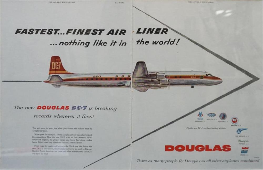 ILLUSTRATION OF THE DOUGLAS DC 7 329bf8