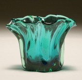 Venini Sommerso vase, designed by Fulvio