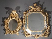 LOUIS XVI AND ROCOCO STYLE GILTWOOD