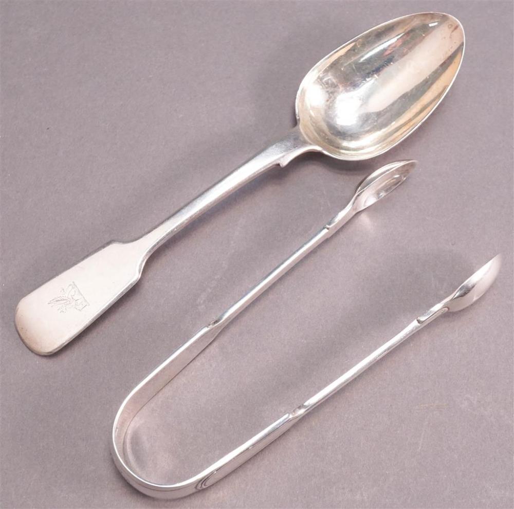ENGLISH SILVER TABLESPOON AND A 328a77