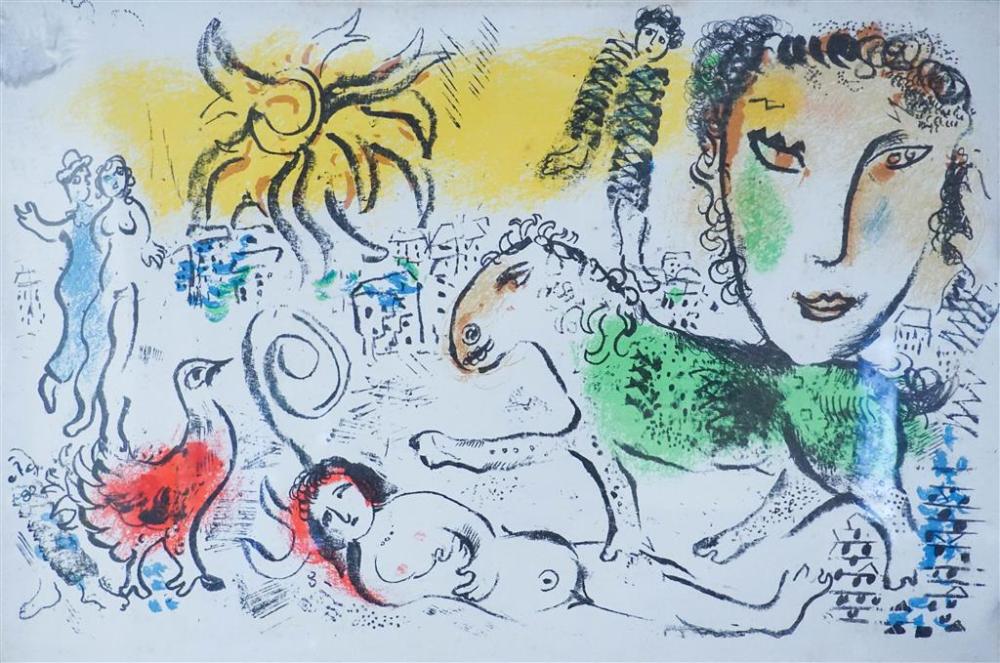 AFTER MARC CHAGALL, HOMECOMING,