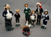 SIX THE BYERS COLLECTION CAROLERS AND