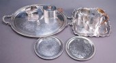 BENETFINK & CO SILVER PLATE TRAY AND