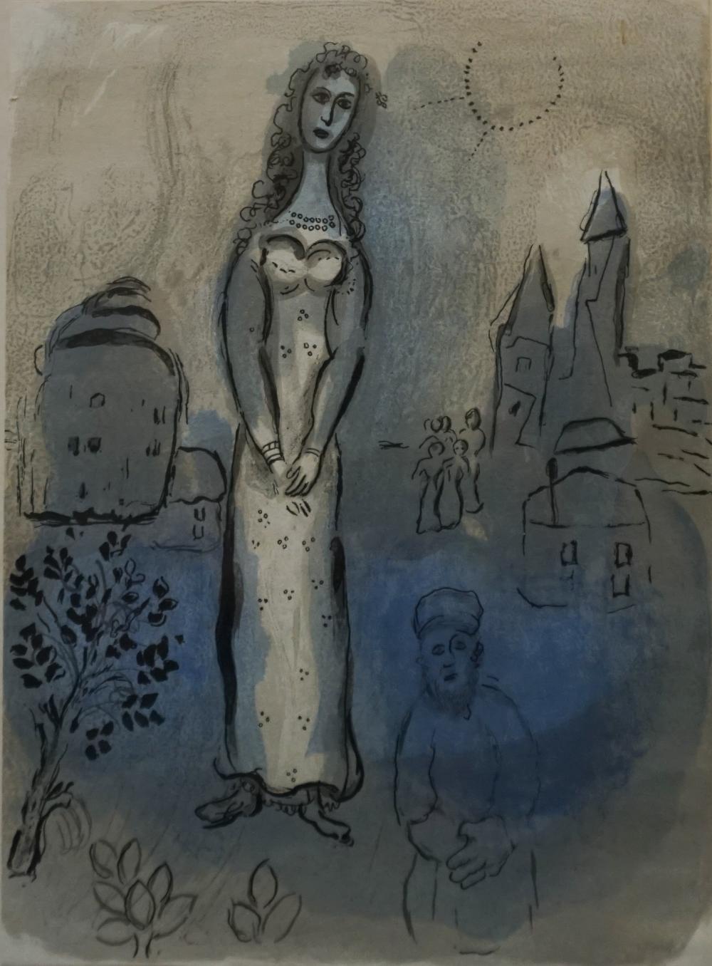 AFTER MARC CHAGALL ESTHER COLOR 32b94c