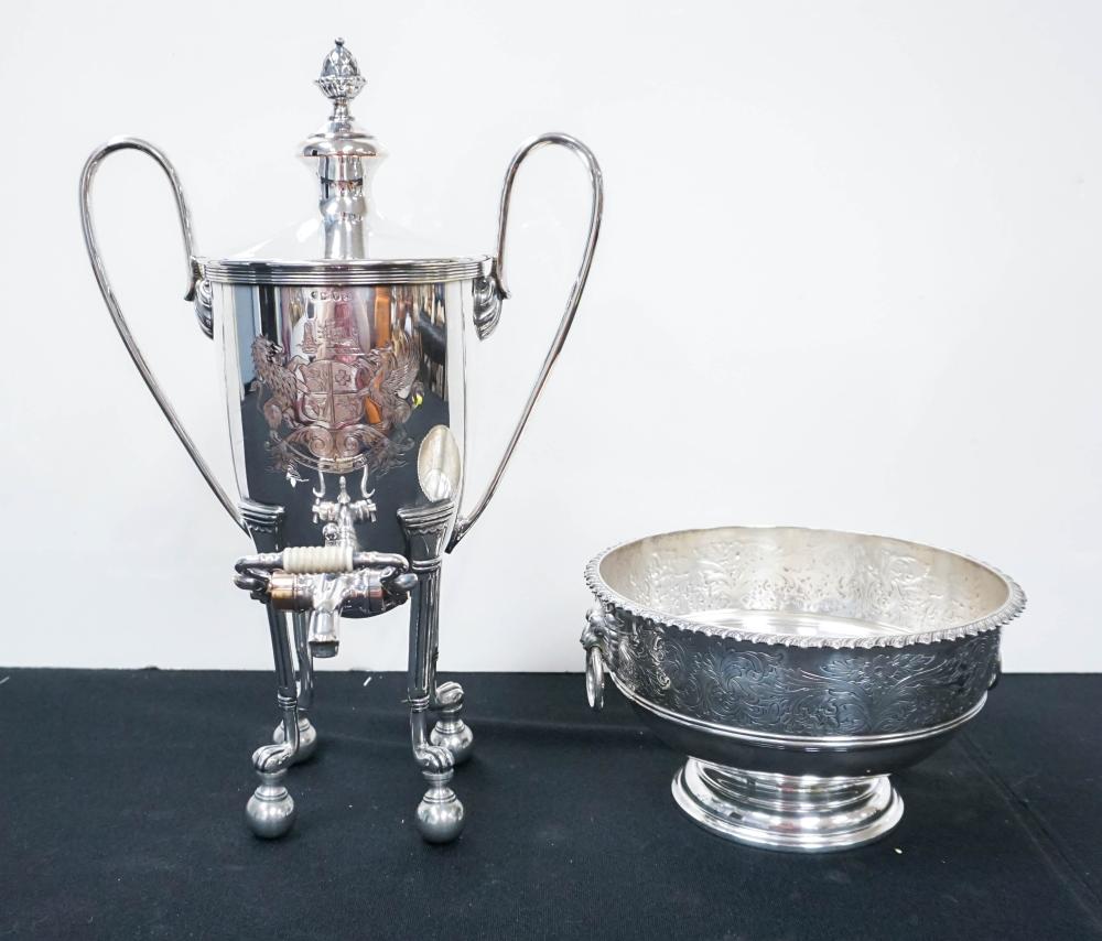 ENGLISH SILVER PLATE WATER URN 32c2e8