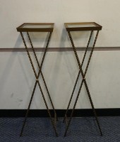PAIR OF RENAISSANCE STYLE PATINATED 32cde5