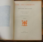 THE DECAMERON OF GIOVANNI BOCCACCIO,