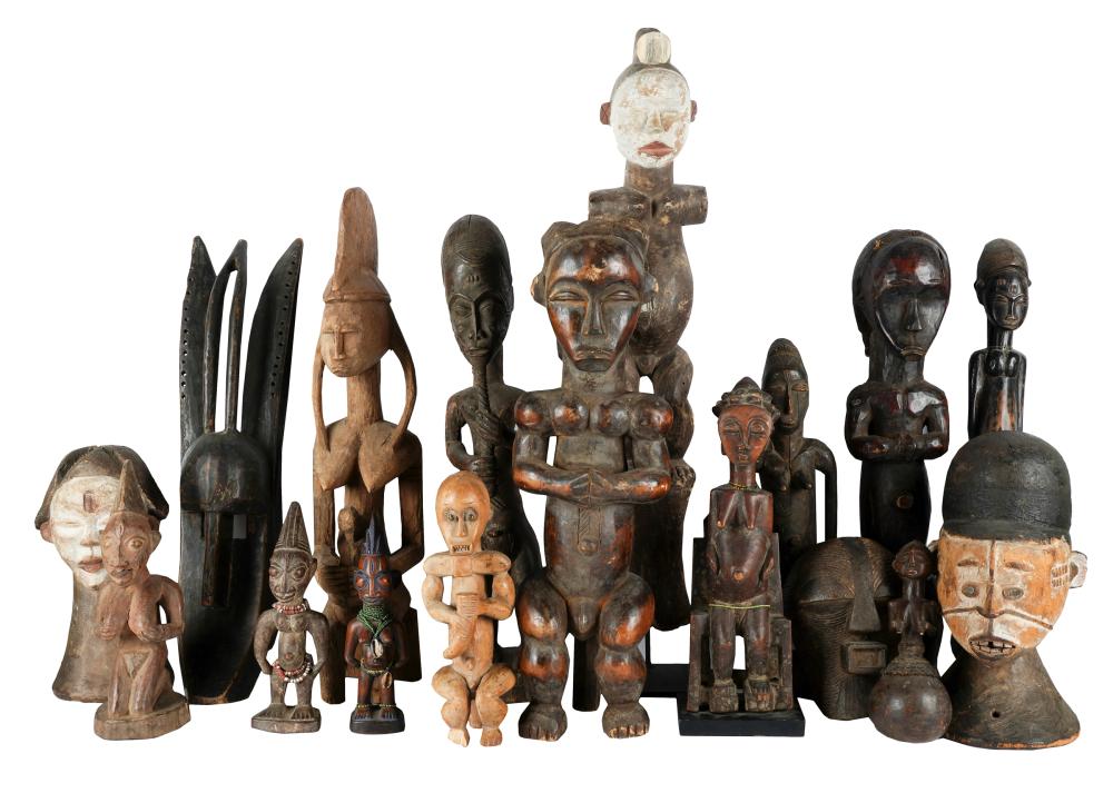 LARGE COLLECTION OF AFRICAN WOOD 32e537