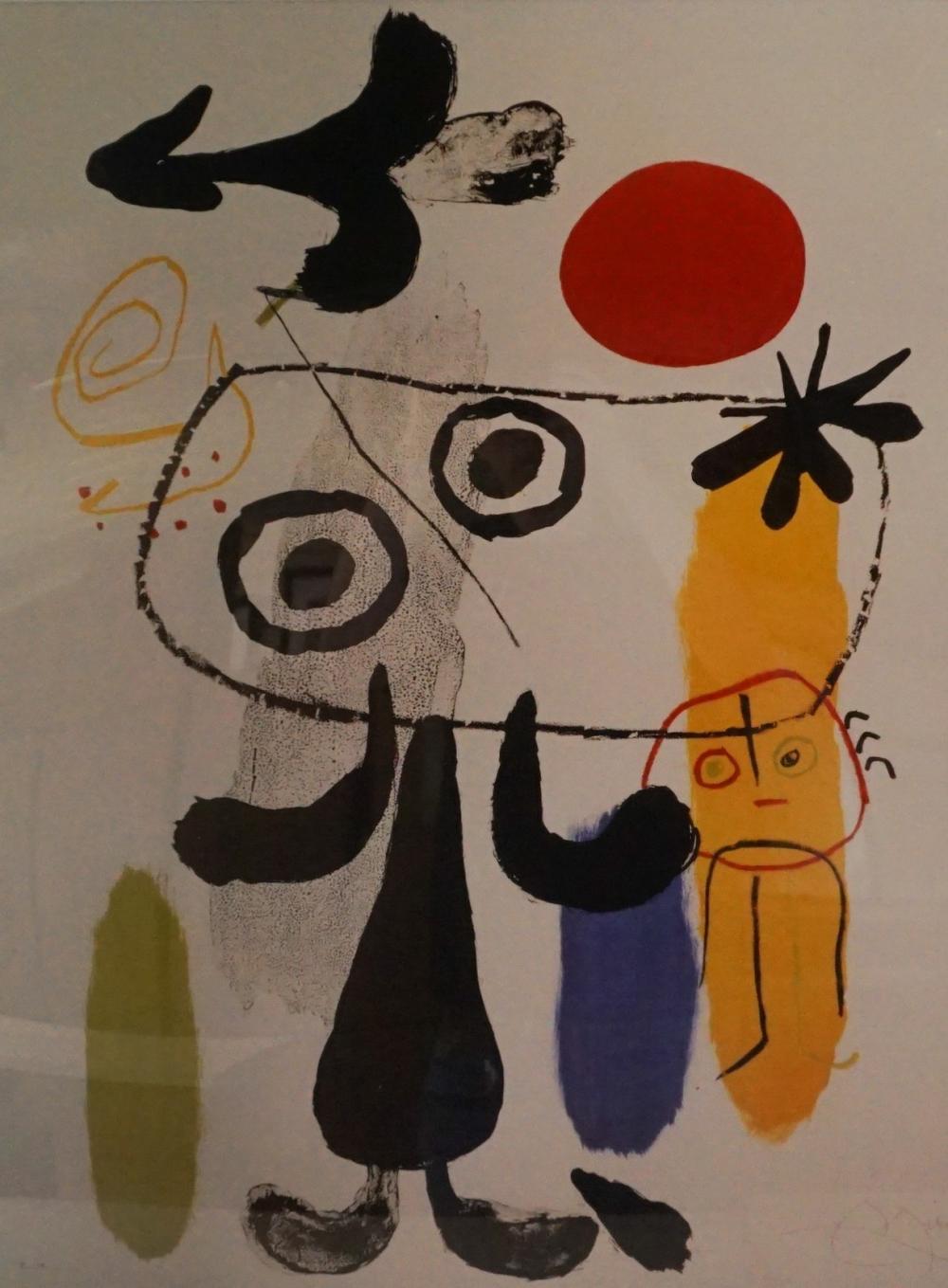 AFTER JOAN MIRO UNTITLED ABSTRACT 32e943