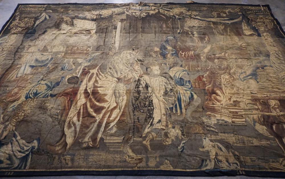 FLEMISH SCHOOL TAPESTRY OF THE 32e950