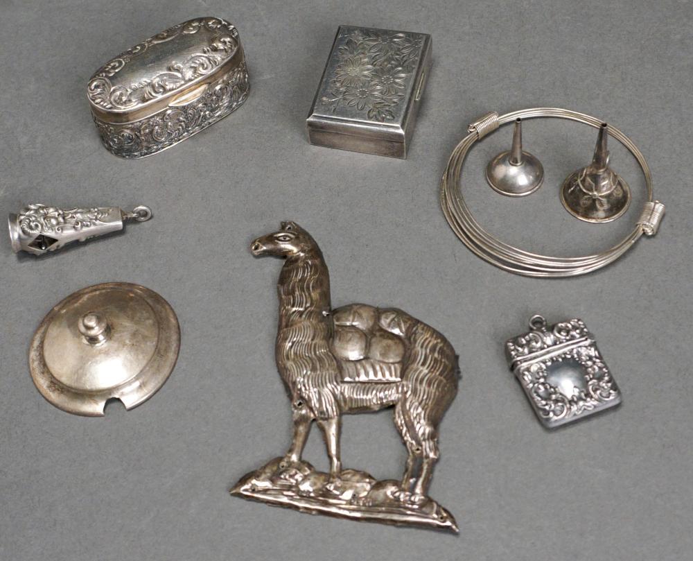 COLLECTION OF MINIATURE STERLING 32f181