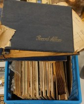 GROUP OF OLD VINYL RECORDS INCLUDING
