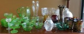COLLECTION OF GLASS TABLE ARTICLES  330b2c