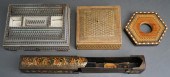 PERSIAN LACQUER CALLIGRAPHY BOX 330f4d