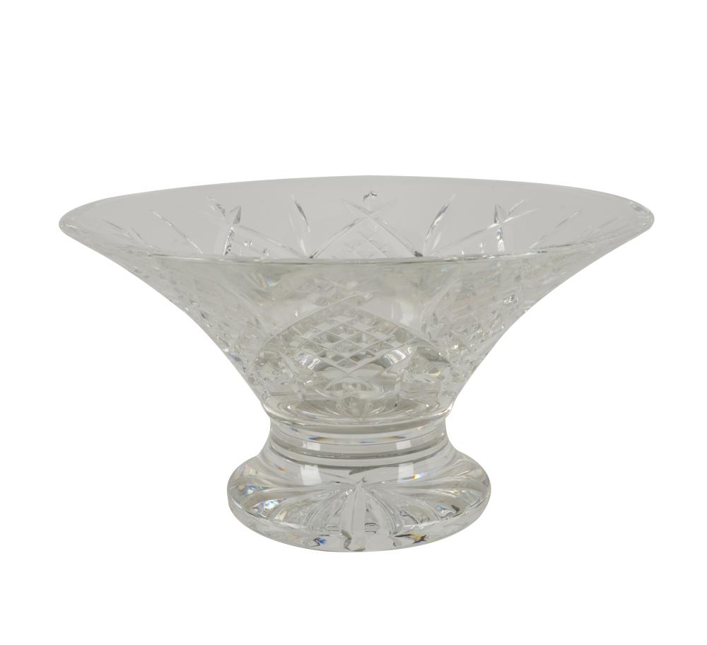 WATERFORD CRYSTAL CENTER BOWLsigned 331849