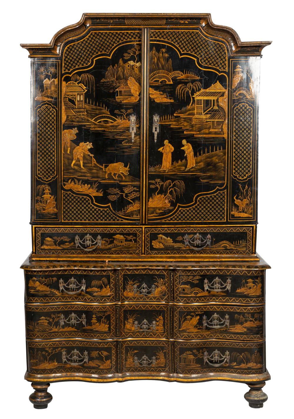 WILLIAM MARY CHINOISERIE CABINET 331cee